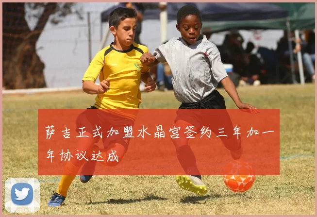萨吉正式加盟水晶宫签约三年加一年协议达成